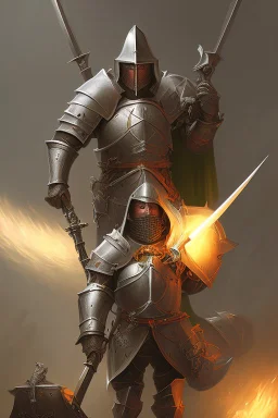 crusader holy light olive green dark medieval knight paladin crusades diablo demon dark ages templar