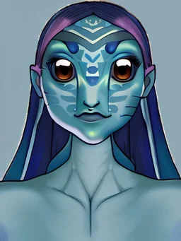 Avatar OC blue Navi humanoid creature