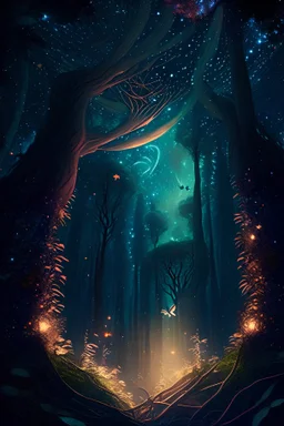 Celestial forest