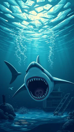 The shark attack for a server