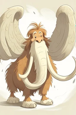 goofy mammut med vinger