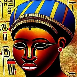 african portrait, ancient egypt, zulu, scaffolding, high detail