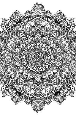 mandala coloring images