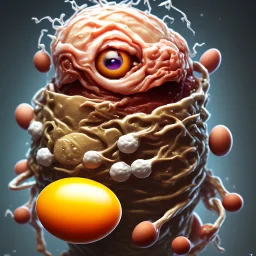 hungry living egg man