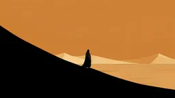 minimalist wallpaper of Dune by Herbert