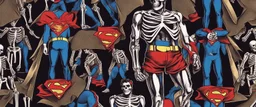 skeleton superman boxer