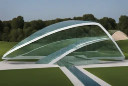 a glass bridge made of glass