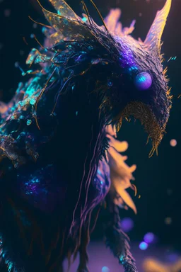 Glitch creature ,8k resolution, high-quality, fine-detail, muted colors,intricate, digital art, detailed matte, volumetric lighting, illustration, octane render