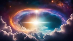 fourth dimension, enlightenment, portal to the center of Galactic, eternity, clouds, soft, real photo, color, high definition, high quality, professional photography, bokeh, natural lighting, canon lens, shot on dslr 64 megapixels, sharp focus, 4K