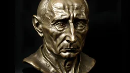 renessance sculptur of putin