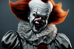 Imagine/ pennywise, accurate, ultra realism, intricate detail, photo realism, portrait, upscale maximum, 8k resolution,,Hyper-detailed ,8k, by xanuth