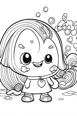 outline art for cute Rainbow coloring pages with sitch, white background, Sketch style, full body, only use outline, toddlers style, clean line art, white background, no shadows and clear and well outlined.