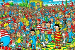 where's Wally but with cats big image city