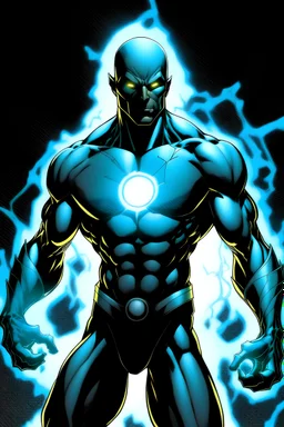 Make a super hero for actinium 225 element His body emits a soft, radiant glow, reflecting the luminescent properties of actinium. He possesses the ability to harness and manipulate ionizing radiation, using it both defensively and offensively to protect the innocent.