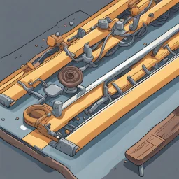 conveyor belt cartoon top down