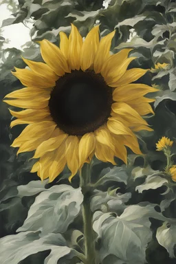 A big sunflower