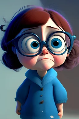 Camille as a pixar character