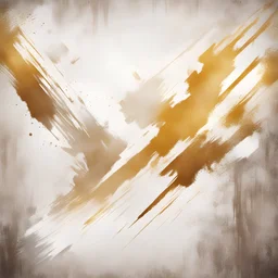 Hyper Realistic White & golden multicolor grungy rustic brush strokes on rustic background with vignette effect