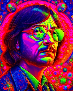 An extremely psychedelic portrait of a René Descartes with sunglasses, surreal, LSD, face, detailed, intricate, elegant, lithe, highly detailed, digital painting, artstation, concept art, smooth, sharp focus, illustration