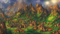 city of the elves in the mountains