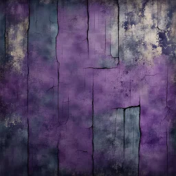 Hyper Realistic Grungy Purple Grungy Texture on Navy-Blue Rustic Wall