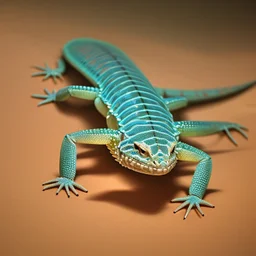 crustacean lizard, masterpiece, expert, 8K, hyperrealism, sharp focus, cinematic lighting, realistic