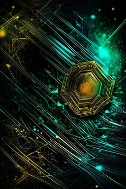 abstract wallpaper coin blockchain