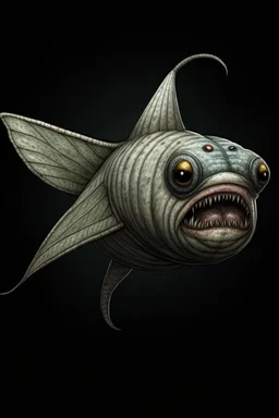 Moth / shark / human hybrid