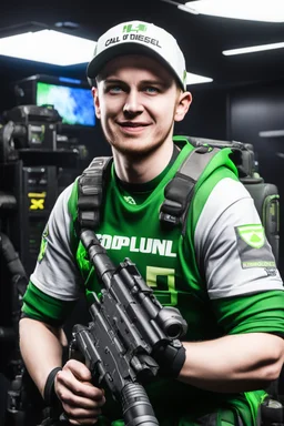 Streamer Hutch is playing Call of Duty with OPTIC H3CZ and OPTIC DIESEL