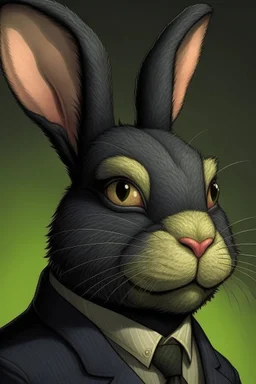 Batman, but he’s an anthropomorphic rabbit