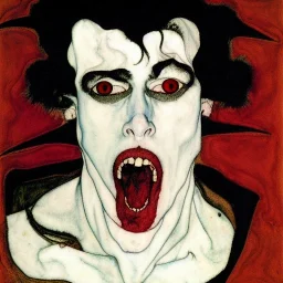 Vampire by egon Schiele