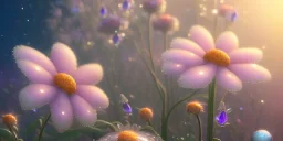 crystal subtle flower in a galactic ambiance beautiful fairy, transparent, delicate colors, in the foreground, full of details, smooth，soft light atmosphere, light effect，vaporwave colorful, concept art, smooth, extremely sharp detail, finely tuned detail, ultra high definition, 8 k, unreal engine 5, ultra sharp focus