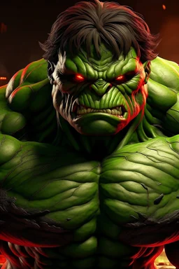 Demon hulk photo real