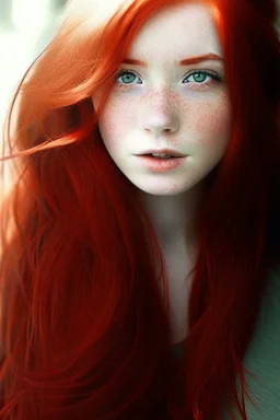 beautiful red hair