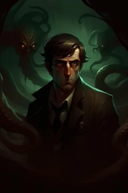 An eldritch horror, dark look