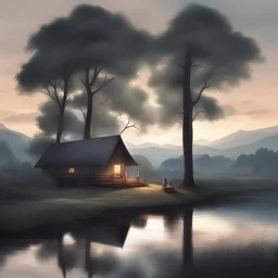 outside beautiful serene landscape