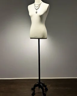 Necklace Mannequin Stand studio lighting ,