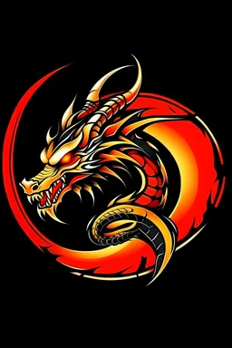 Logo dragon + texte Imperium