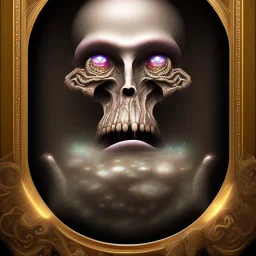 romantic fantasy spray painting, portrait of gnarly poet