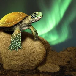  one turtle and aurora