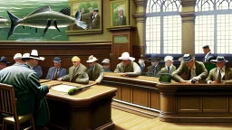 fishing club in court