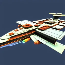 70’s sci fi ship