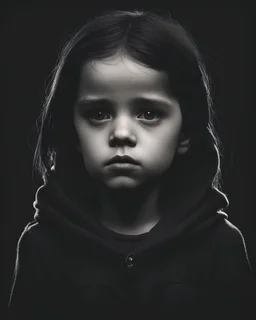 orphan day - black backgruend - children -dark mode - sad