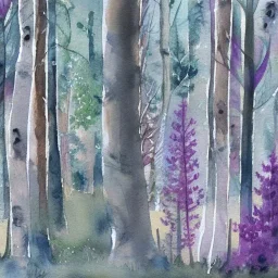 exquisite whimsical woodland watercolor, delicate, cute, adorable, linen backdrop