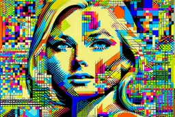pop art pixels 1000 images cool degen mfer trade - retreat - strategise - repeat