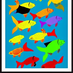 fish pop art