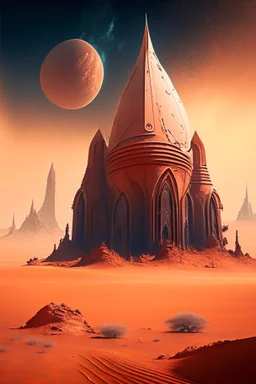Cathedral on Mars
