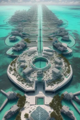 Futuristic infrastructure for maldives