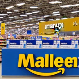 Walmart merges with Amazon: new corporate logo