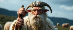 gandalf as an sheep boxer